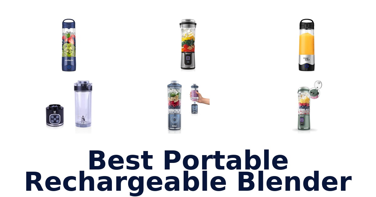 best portable rechargeable blender