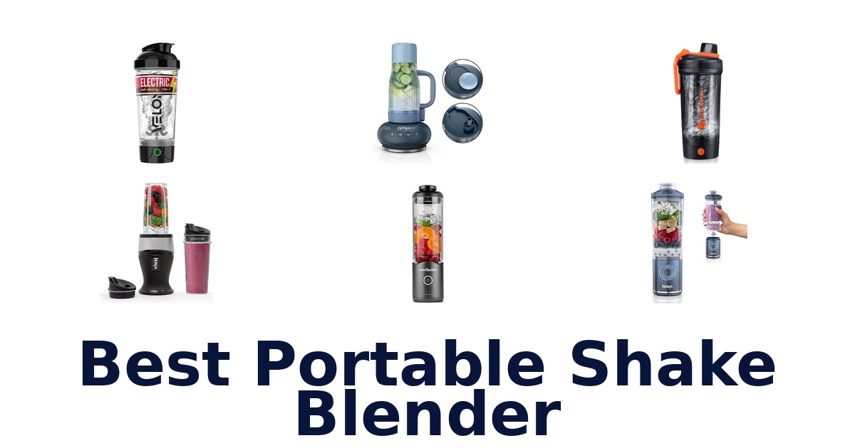 best portable shake blender