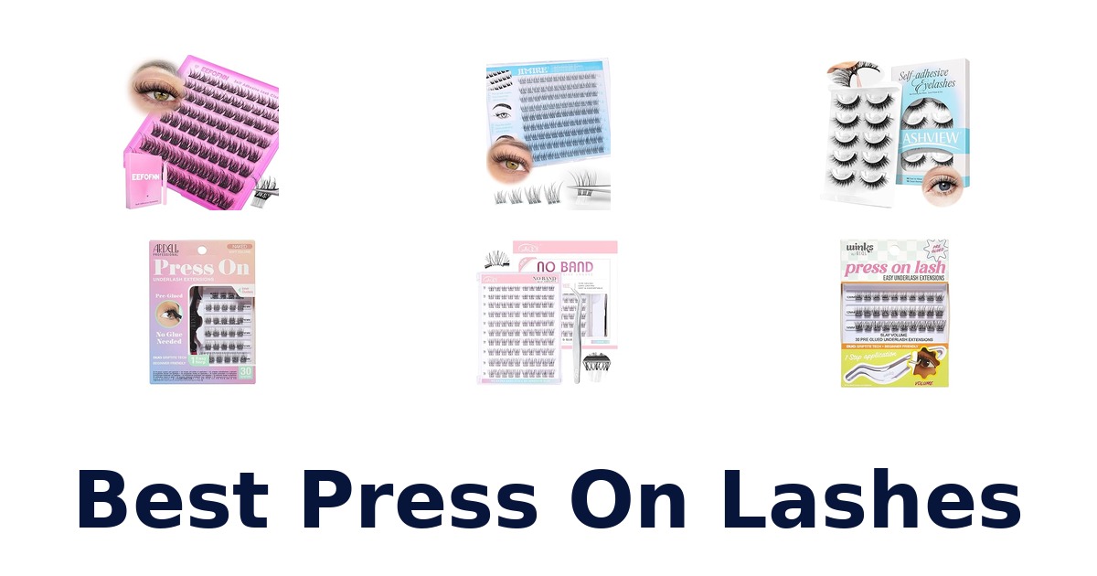 best press on lashes