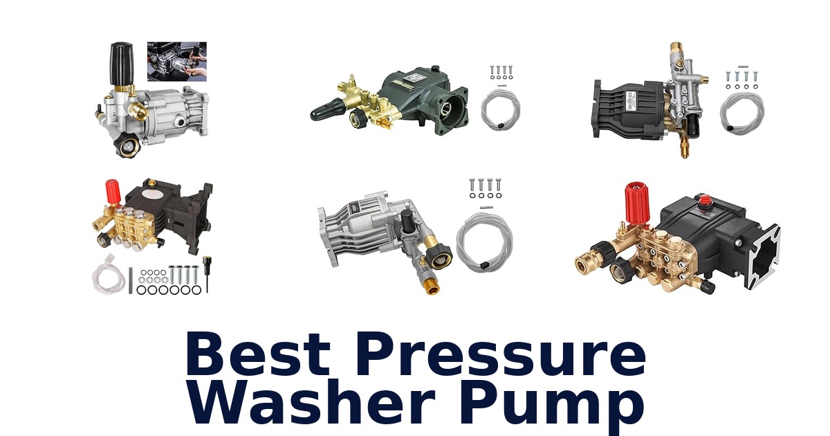 best pressure washer pump