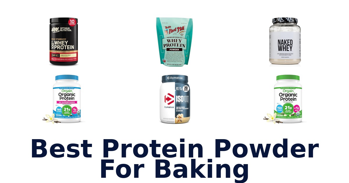 best protein powder for baking