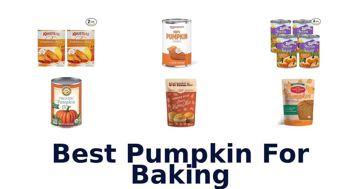 best pumpkin for baking