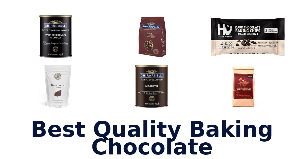 best quality baking chocolate