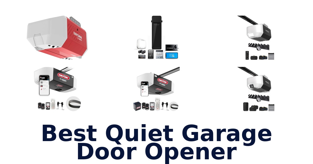 best quiet garage door opener