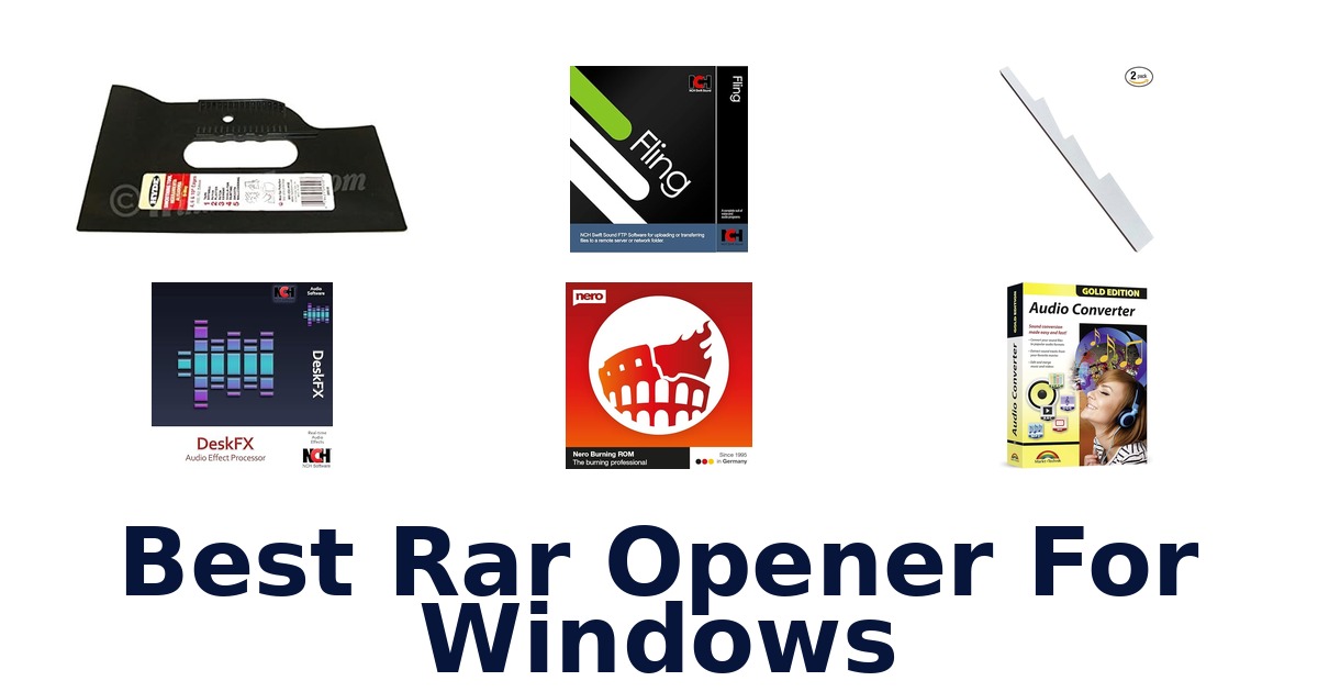 best rar opener for windows
