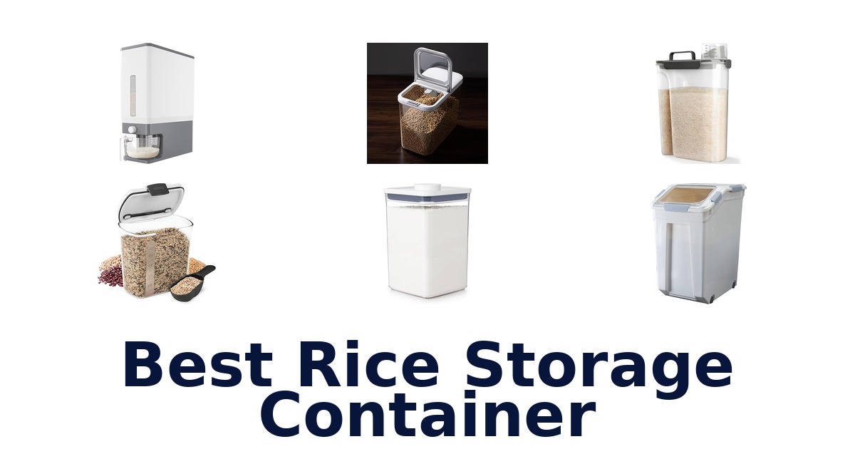 best rice storage container