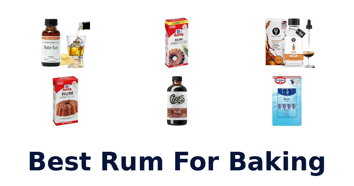 best rum for baking