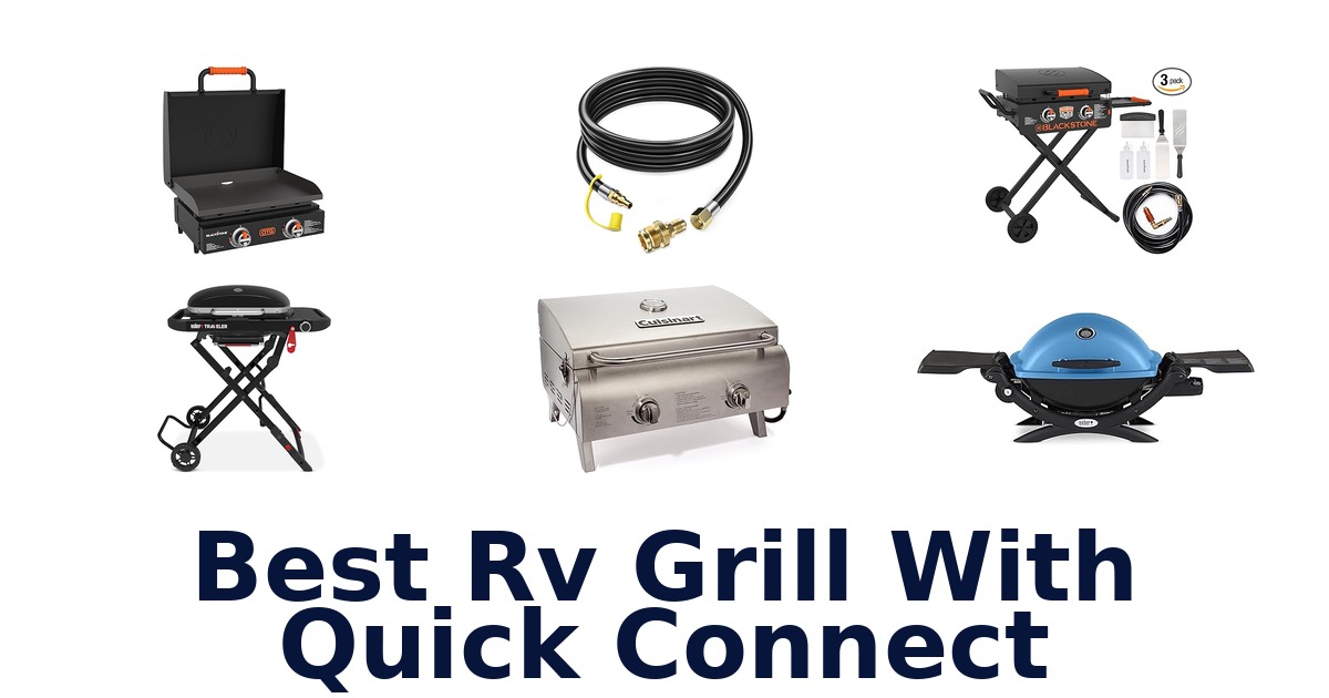 best rv grill with quick connect