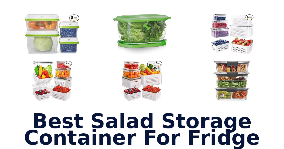 best salad storage container for fridge