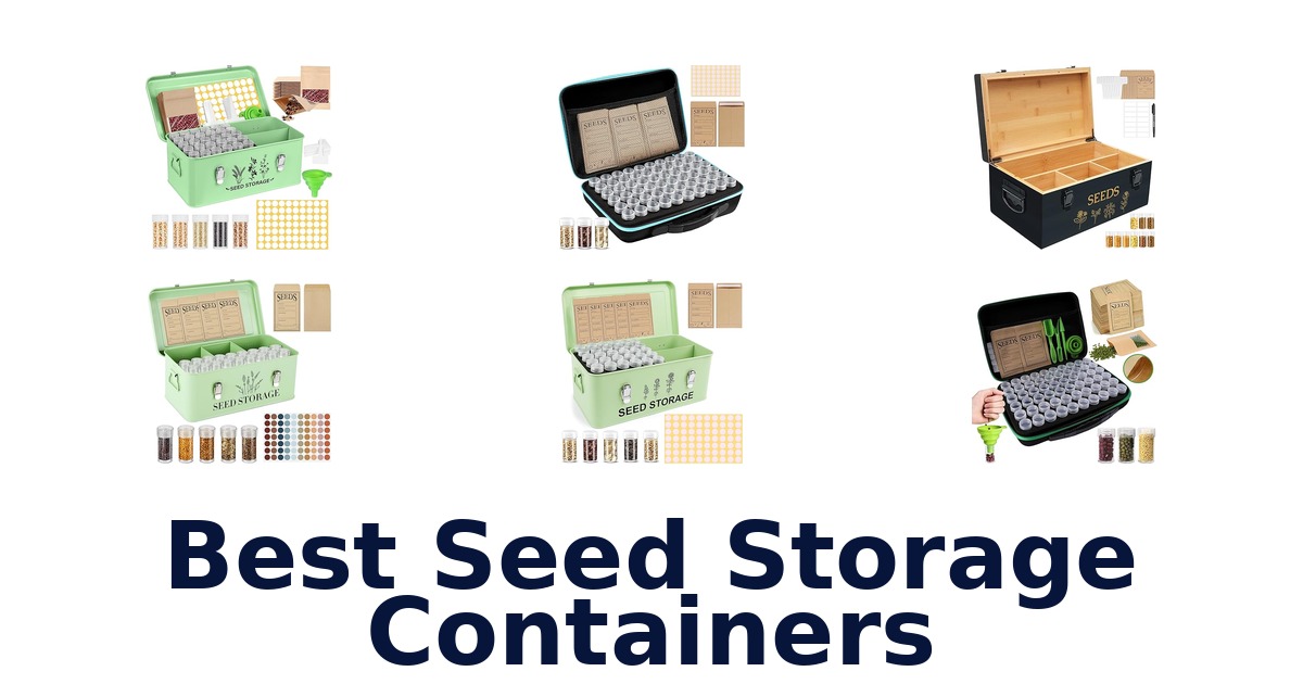 best seed storage containers