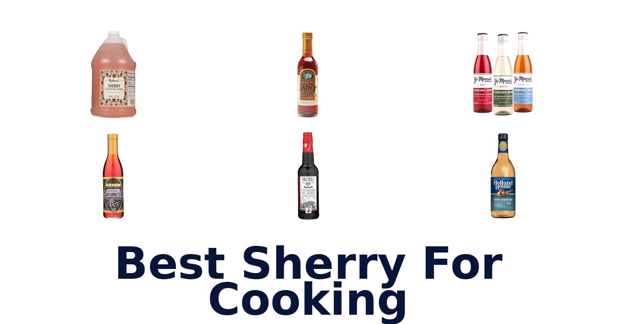best sherry for cooking