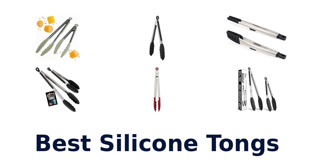 best silicone tongs