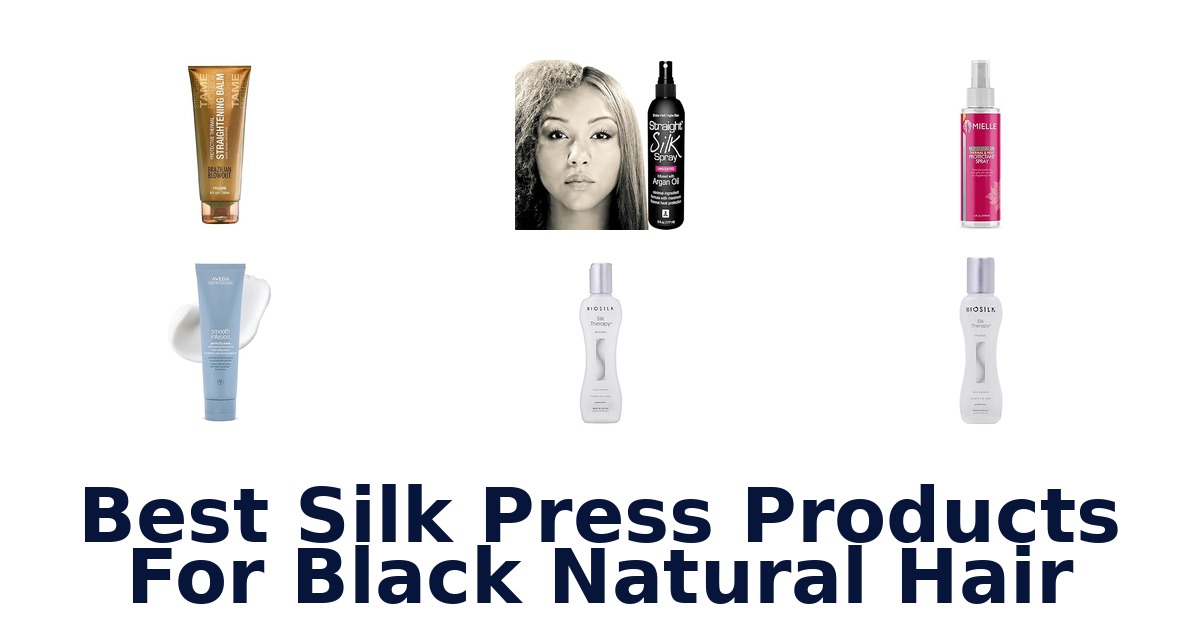 best silk press products for black natural hair
