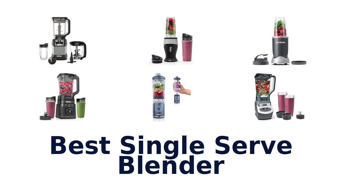 best single serve blender