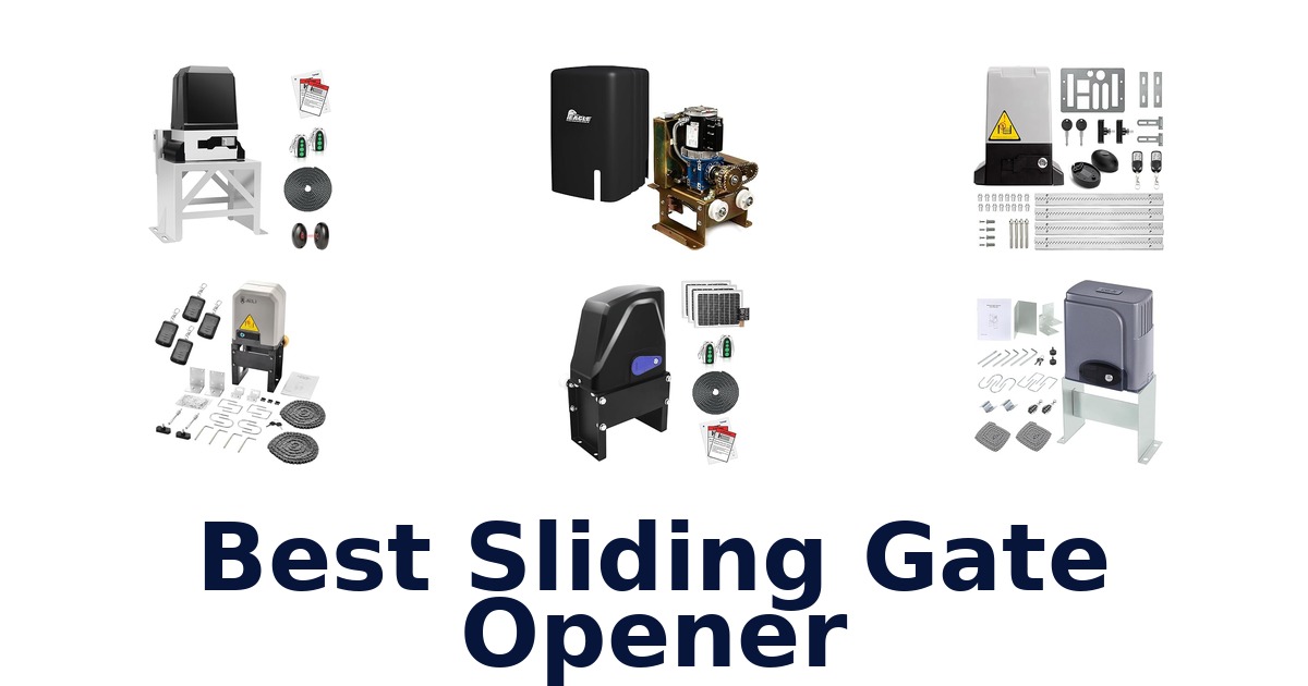 best sliding gate opener