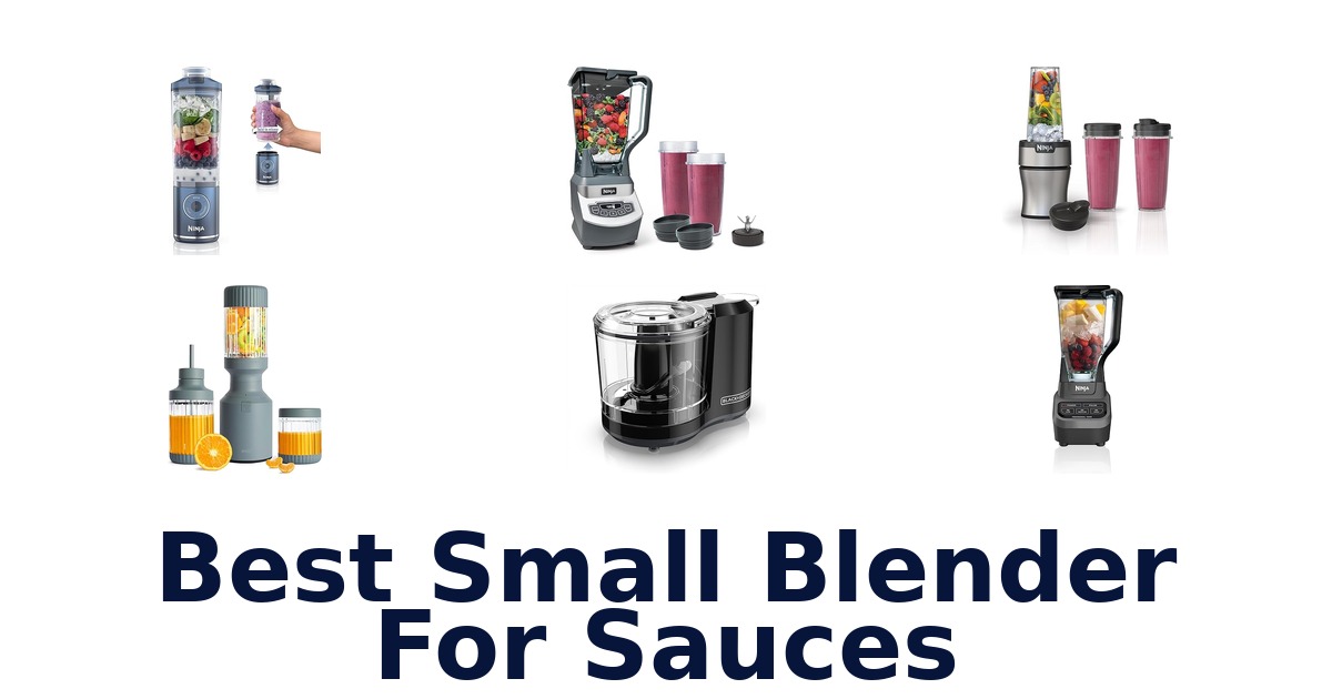 best small blender for sauces