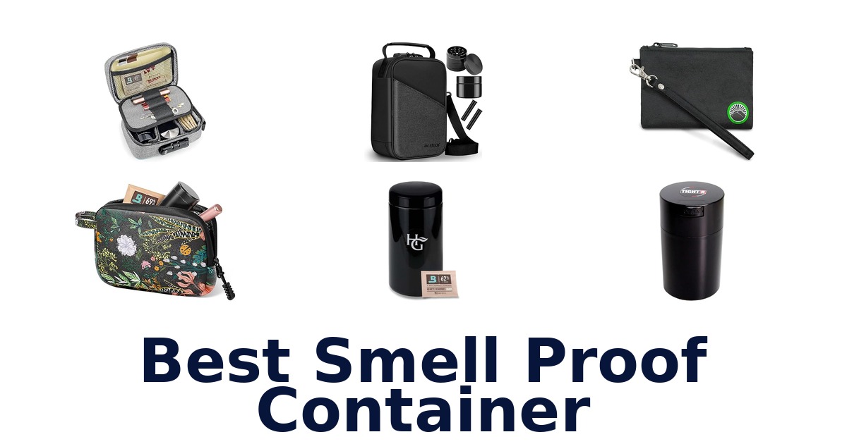 best smell proof container