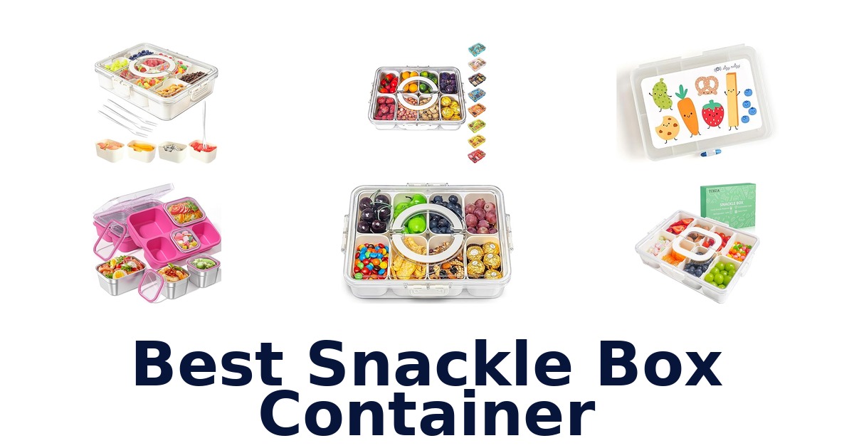 best snackle box container