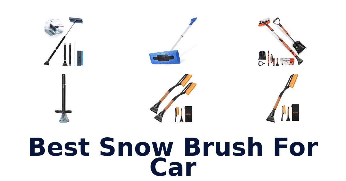 best snow brush for car