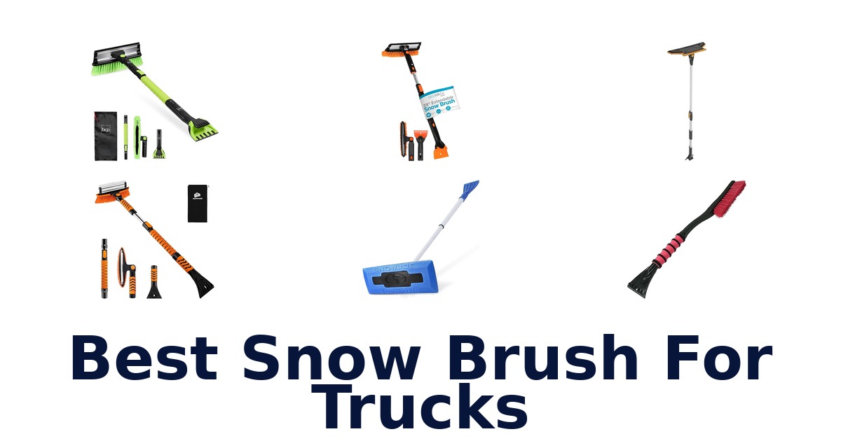 best snow brush for trucks