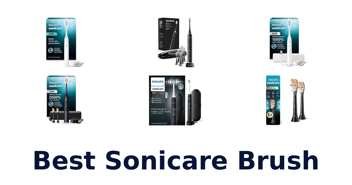 best sonicare brush