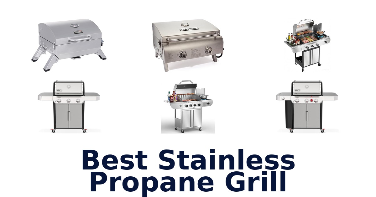 best stainless propane grill