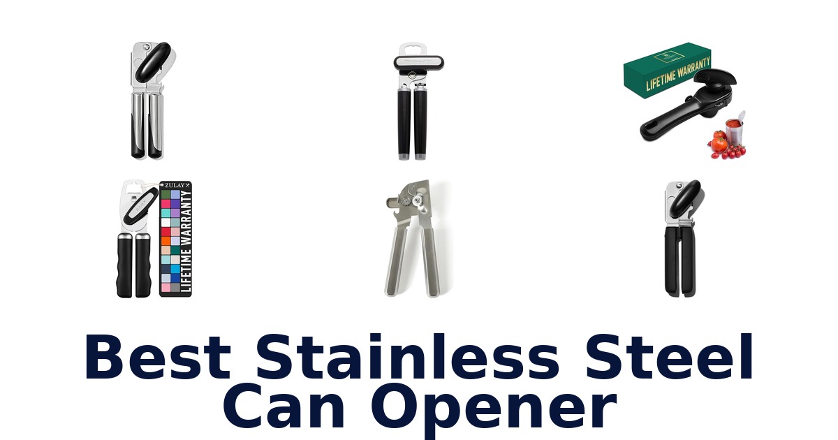 best stainless steel can opener