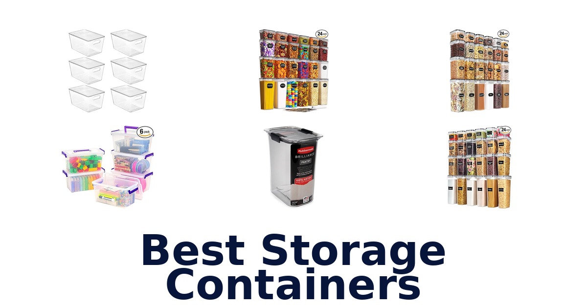 best storage containers