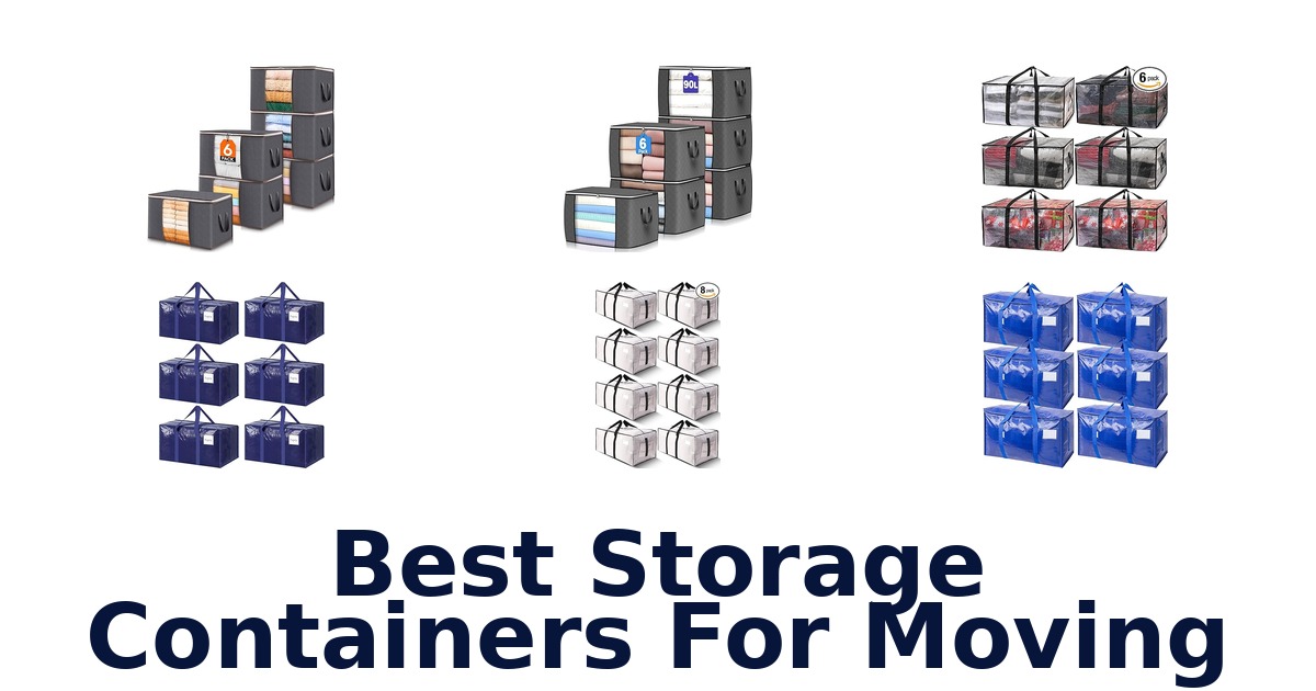 best storage containers for moving