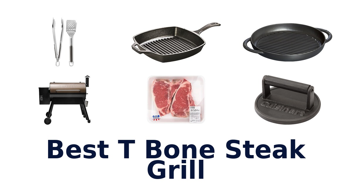 best t bone steak grill