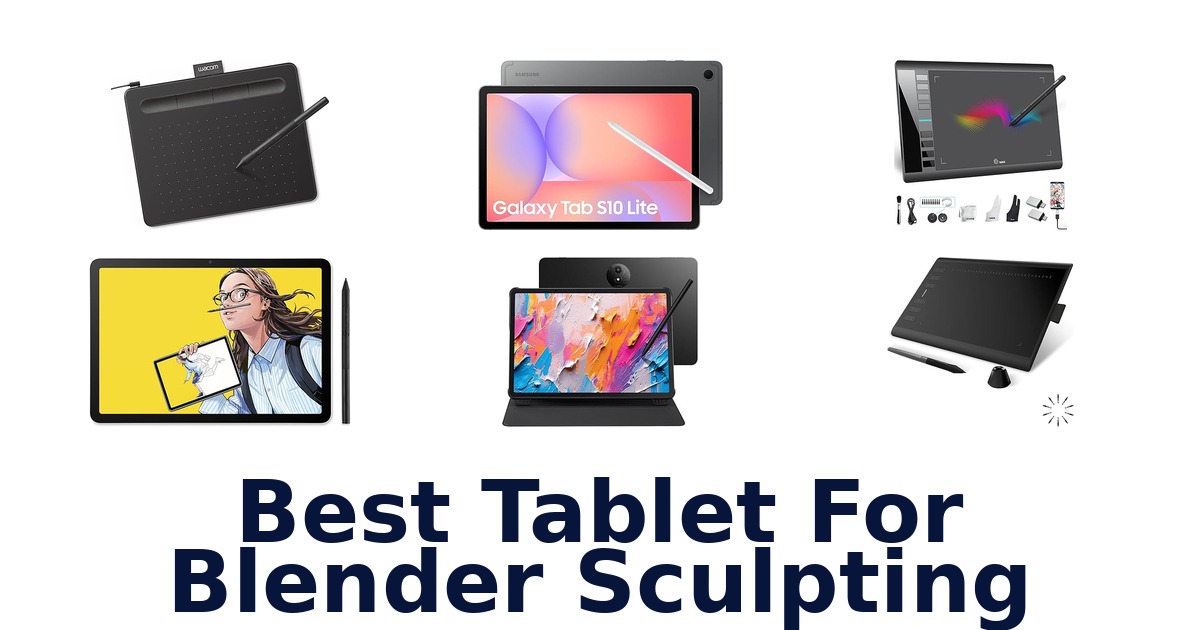 best tablet for blender sculpting