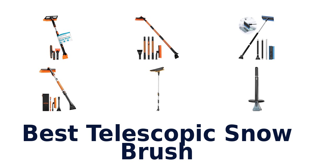 best telescopic snow brush