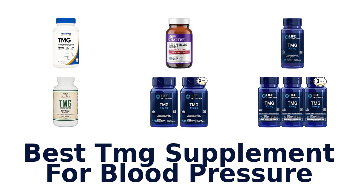best tmg supplement for blood pressure