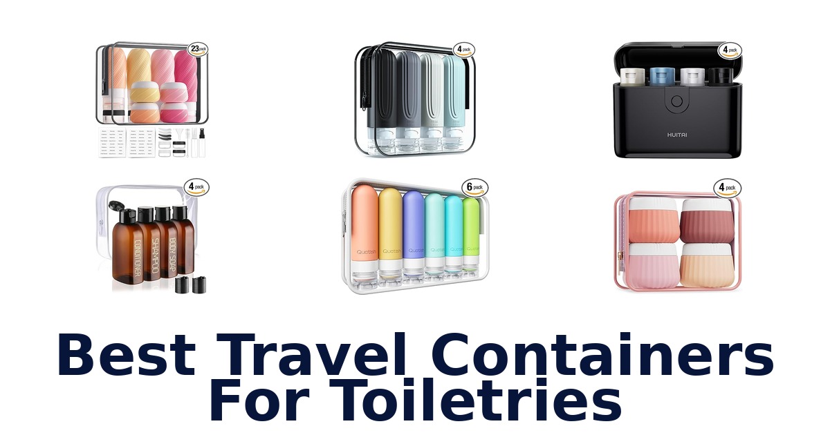 best travel containers for toiletries