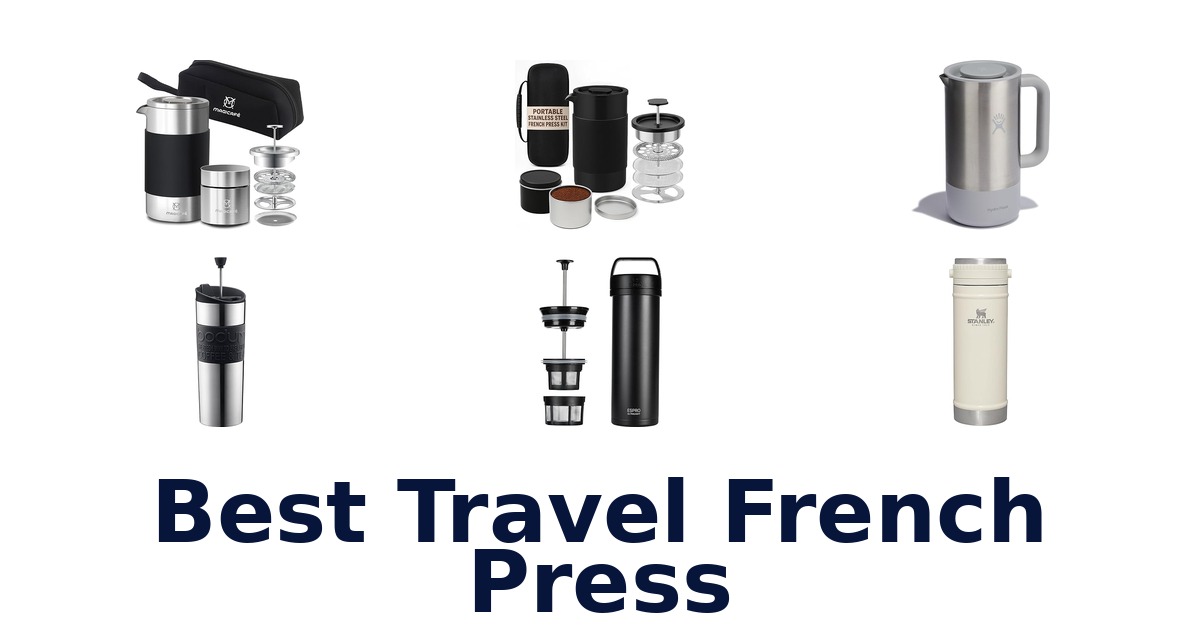 best travel french press