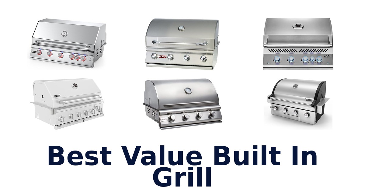 best value built in grill