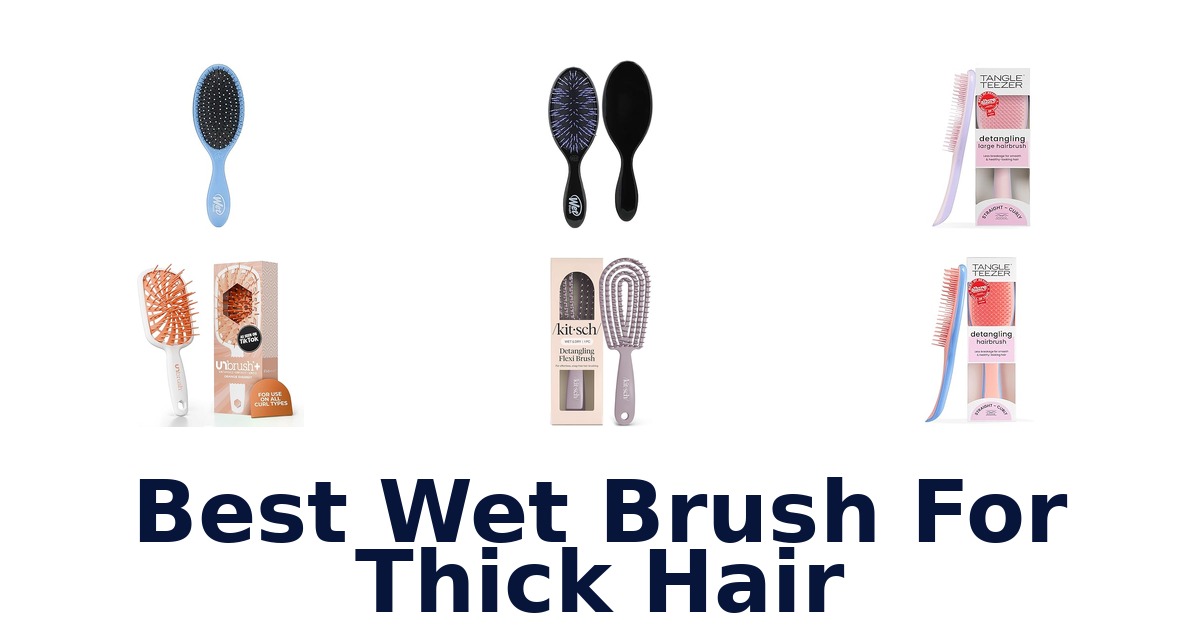 best wet brush for thick hair