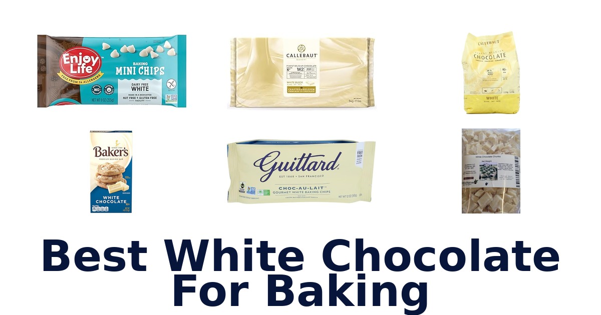 best white chocolate for baking