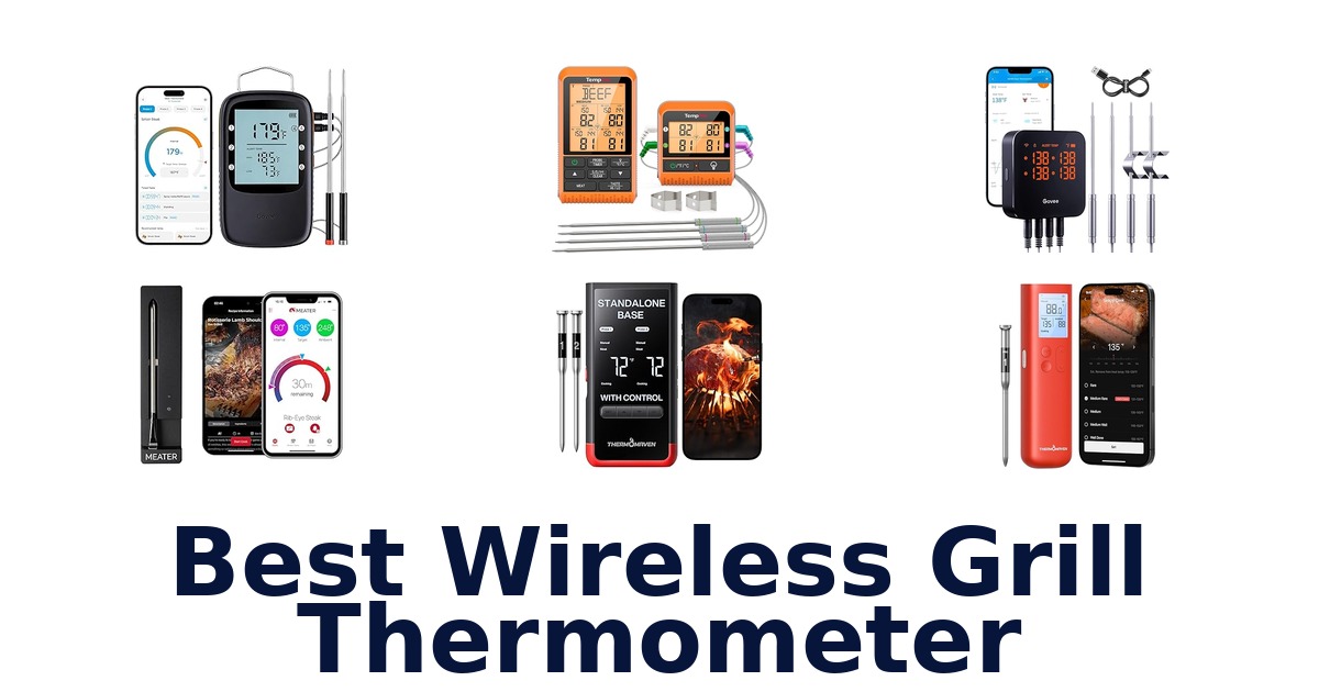 best wireless grill thermometer