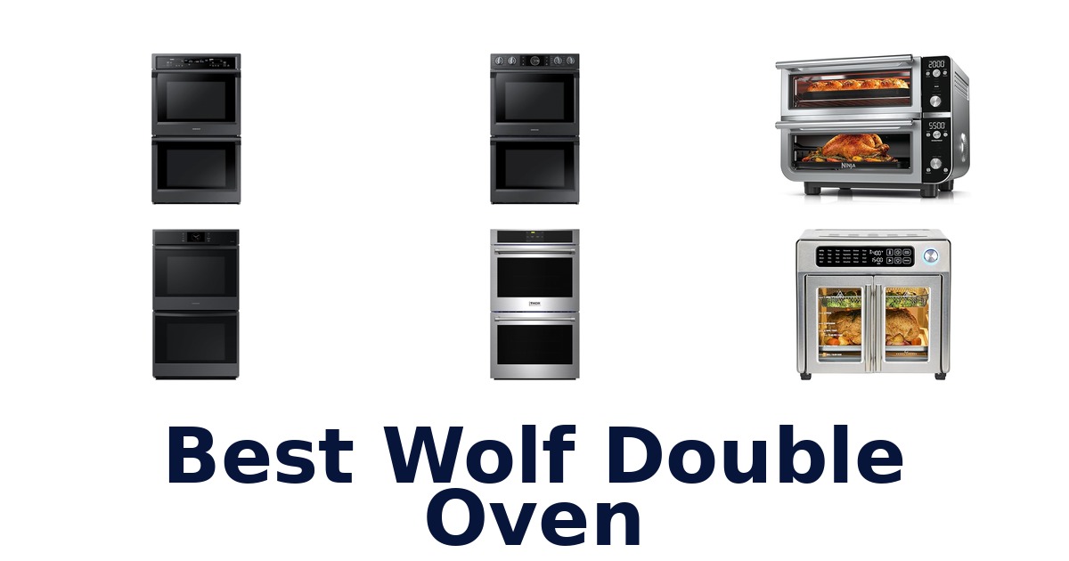 best wolf double oven