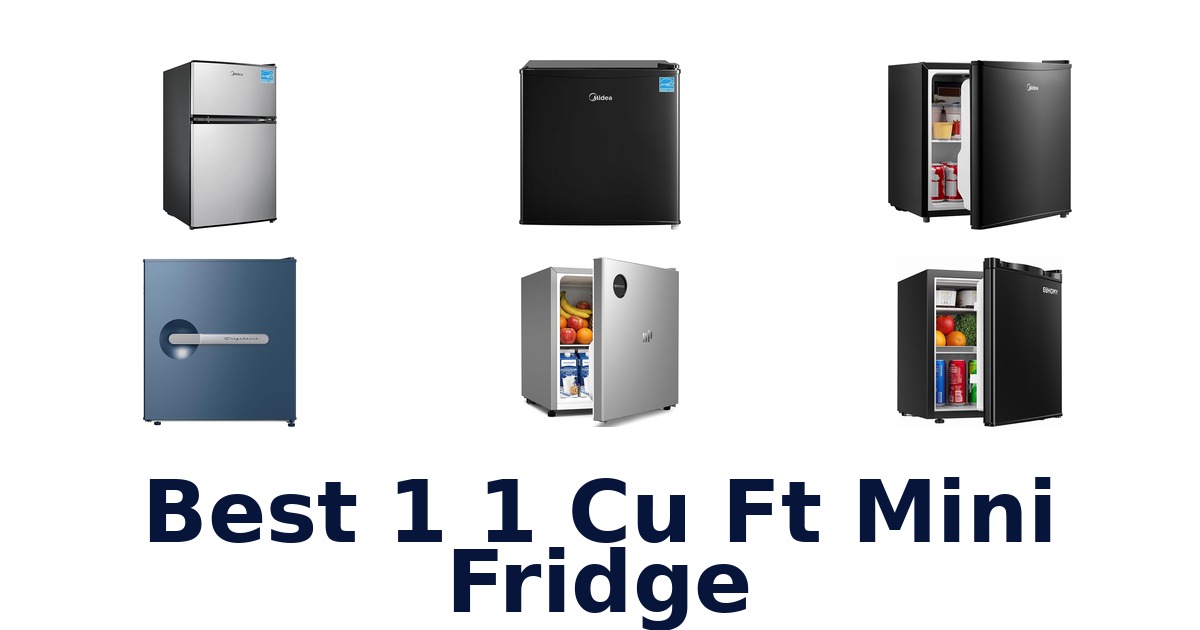 best 1 1 cu ft mini fridge