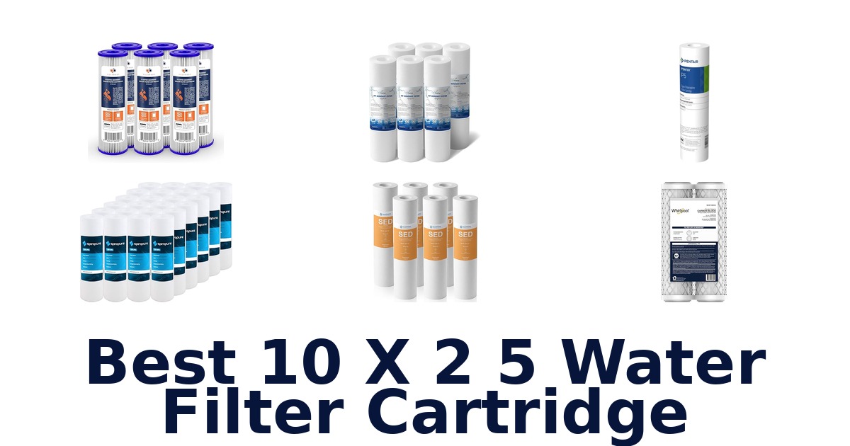 best 10 x 2 5 water filter cartridge