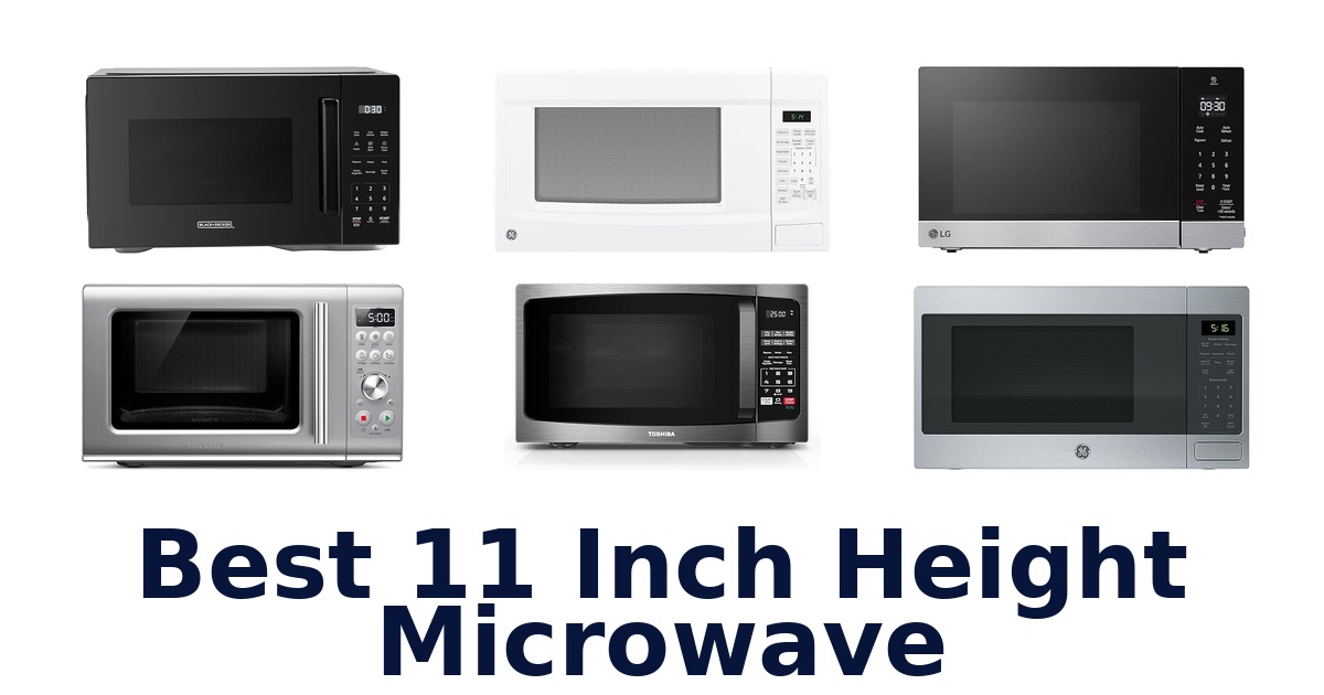 best 11 inch height microwave