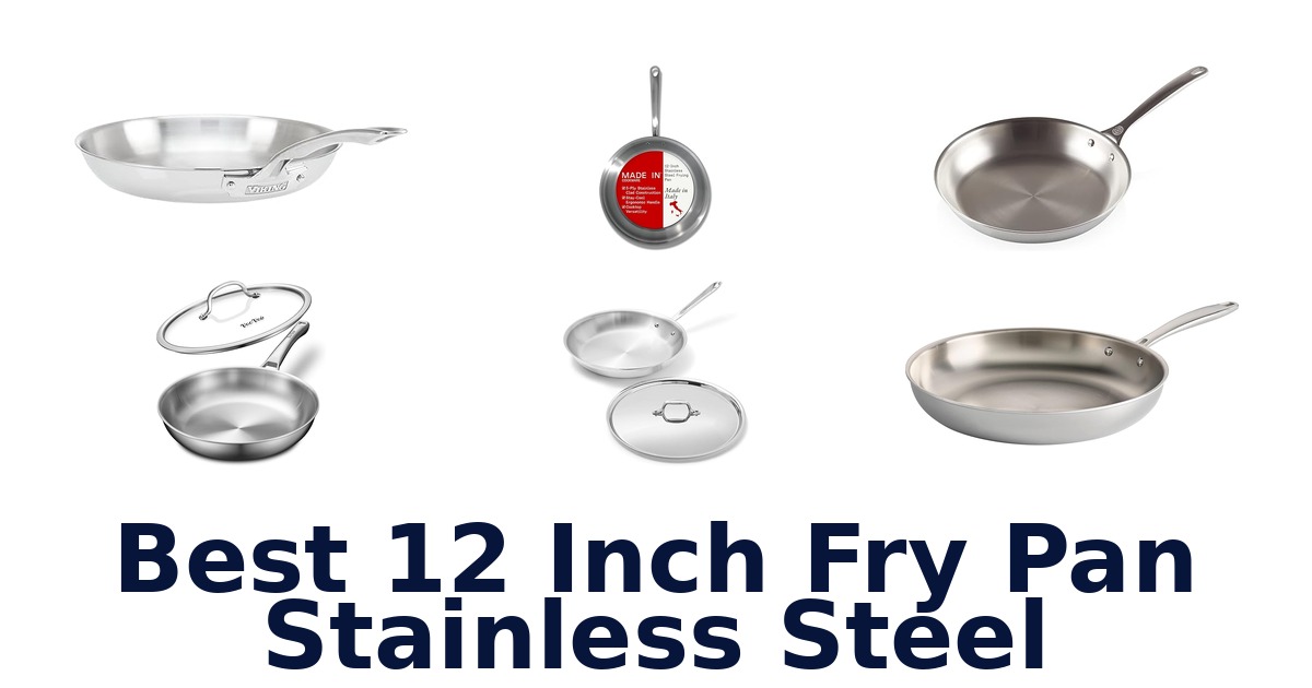 best 12 inch fry pan stainless steel