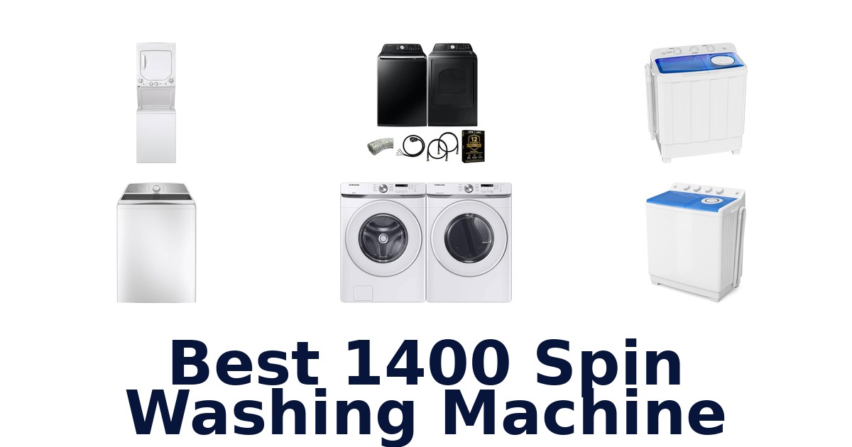 best 1400 spin washing machine