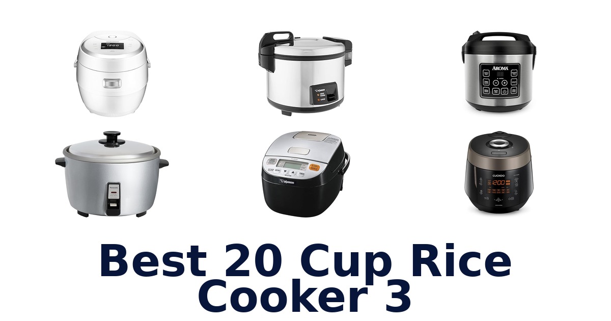 best 20 cup rice cooker 3