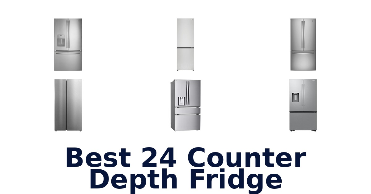 best 24 counter depth fridge