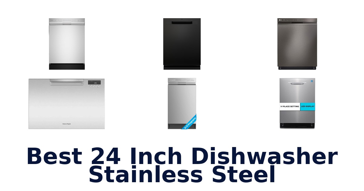 best 24 inch dishwasher stainless steel