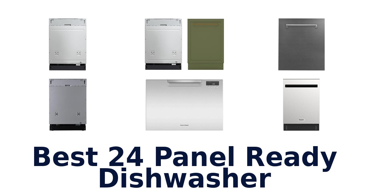 best 24 panel ready dishwasher