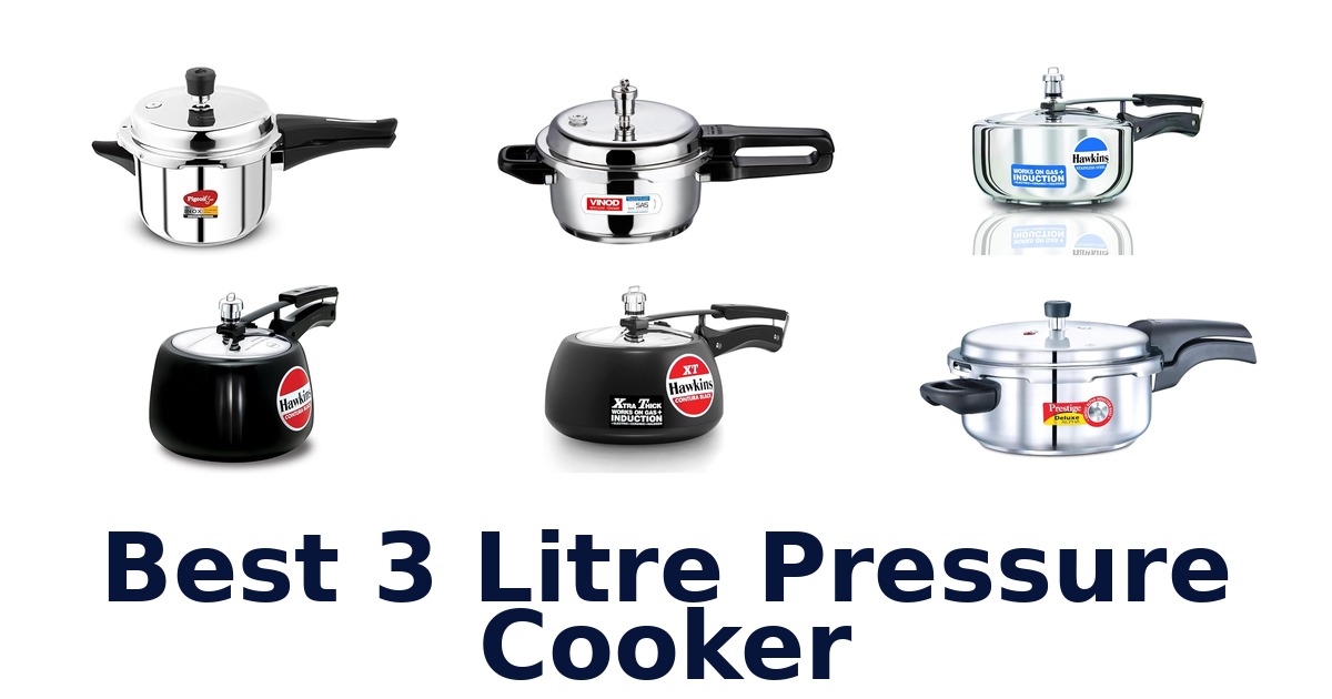 best 3 litre pressure cooker